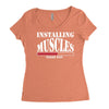 men's funny Women's Triblend Scoop T-shirt