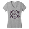 train hard Women's V-Neck T-Shirt