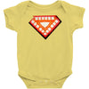 nwt iron man classic heart core glow in dark marvel Baby Onesie
