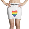 Worth The Wait Rainbow Mini Skirts
