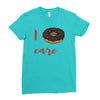 i donut care Ladies Fitted T-Shirt