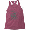 green vigilance Racerback Tank
