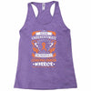 Never Underestimate The Strength Of A Leukemia Cancer Warrior Racerback Tank