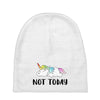 Unicorn Says Not Today Baby Beanies