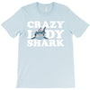crazy lady shark T-Shirt