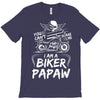 You Cant Scare Me I am Biker Papaw T-Shirt