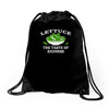 lettuce, the taste of sadness Drawstring Bags
