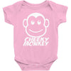 cheeky monkey funny Baby Onesie
