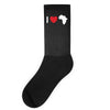 i love africa Socks