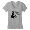 crazy cat lady Women's V-Neck T-Shirt