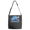 amity island sharks Adjustable Strap Totes