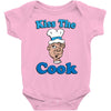 kiss the cook Baby Onesie