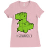 legosaurus rex Ladies Fitted T-Shirt