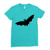 bat (3) Ladies Fitted T-Shirt
