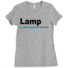lamp   brick tamland likes this facebook thumbs up mens white t shirt Ladies Fitted T-Shirt