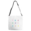 fuck pizza Adjustable Strap Totes