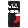 well hung endowed christmas stocking funny Samsung Galaxy S8 Plus