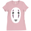 no face spirited away Ladies Fitted T-Shirt