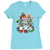 rand theft mario Ladies Fitted T-Shirt