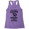 The Fishing Legend Reeling Them In For 40 Years Racerback Tank
