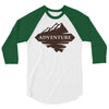 coklat adventure 3/4 Sleeve Shirt