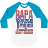 papa   body guard 3/4 Sleeve Shirt