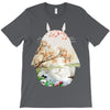 Totoro With Japanese Landscape T-Shirt