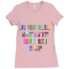 ONE DAY SOMAONE IS GOING TO HUG YOU SO TIGHT THAT ALL OF YOUR BROKEN P Ladies Fitted T-Shirt
