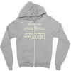 ich hab eine sch&ouml;ne tochter Zipper Hoodie