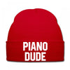 piano dude Knit Cap