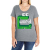 word muncher Ladies Curvy T-Shirt
