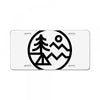 camp bold (for light) License Plate