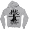 Best Friend Golden Zipper Hoodie