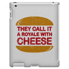 royale with cheese iPad 3 and 4 Case