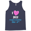 i love july especially the 4th Tank Top