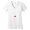 Woman of Equality Women's V-Neck T-Shirt