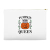 halloween pumpkin queen Accessory Pouches