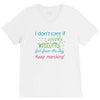 marching band i dont care if sparkly unicorns V-Neck Tee
