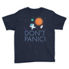 spacex don't panic in space Youth Tee