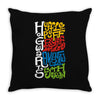 animal houses Throw Pillow