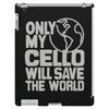 only my cello will save the world iPad 3 and 4 Case