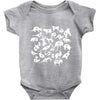 alphabet zoo Baby Onesie