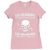 los soldadores fueron creados porque... Ladies Fitted T-Shirt