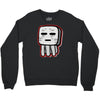 minecraft ghast drawing Crewneck Sweatshirt
