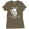 pull me, i'll blow your mind Ladies Fitted T-Shirt