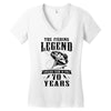 The Fishing Legend Reeling Them In For 70 Years V-neck tee