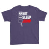 eat sleep jump Youth Tee