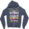 i am a december women Zipper Hoodie