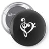 musik notes Pin-back button