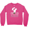 proud Autism dad Crewneck Sweatshirt
